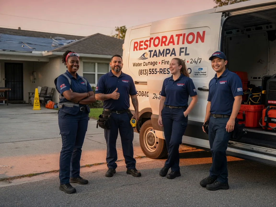Water Damage Restoration company in Jamestown, ND
